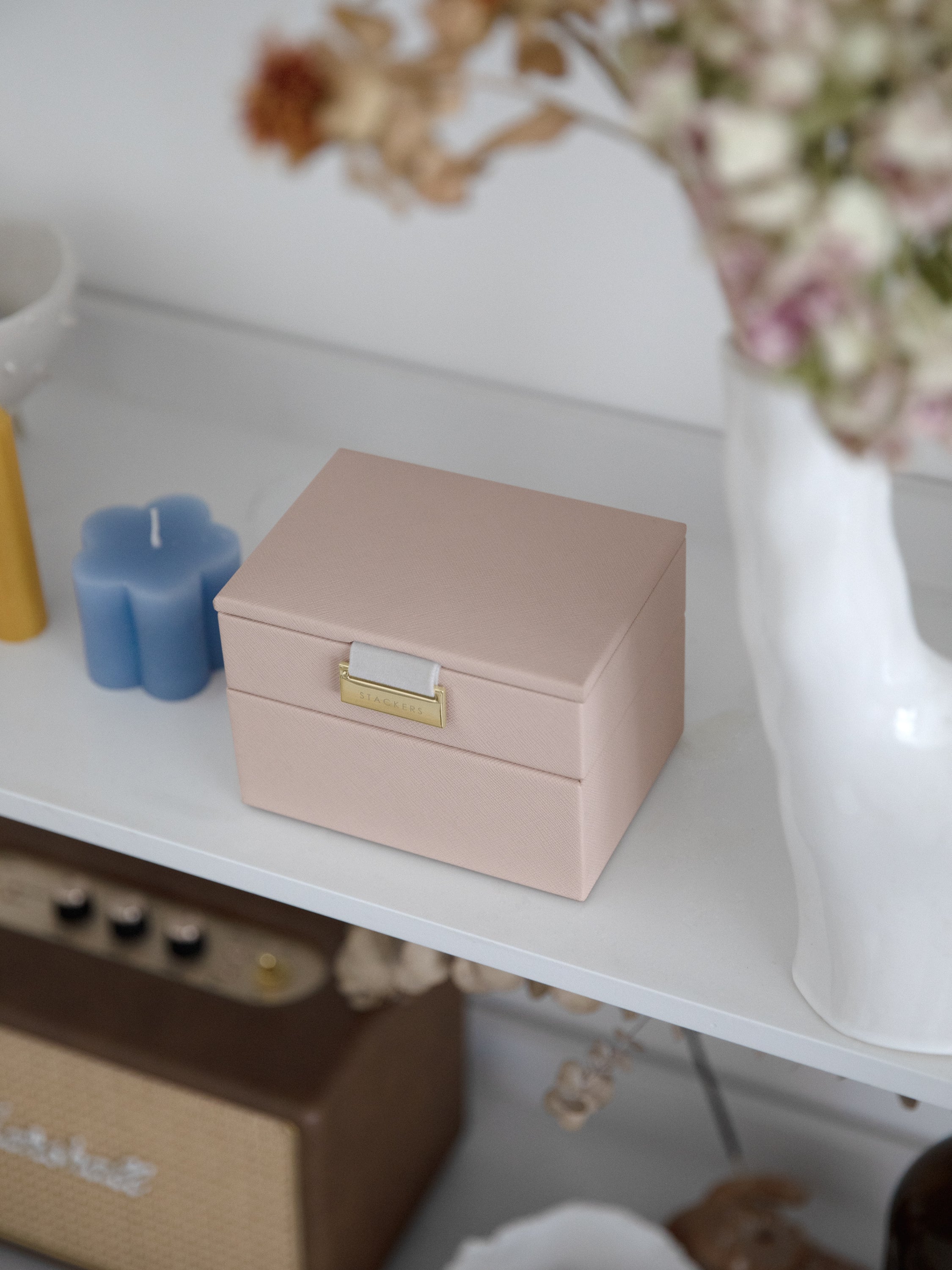 Stackers Micro Juwelendoos Set van 2 Roze