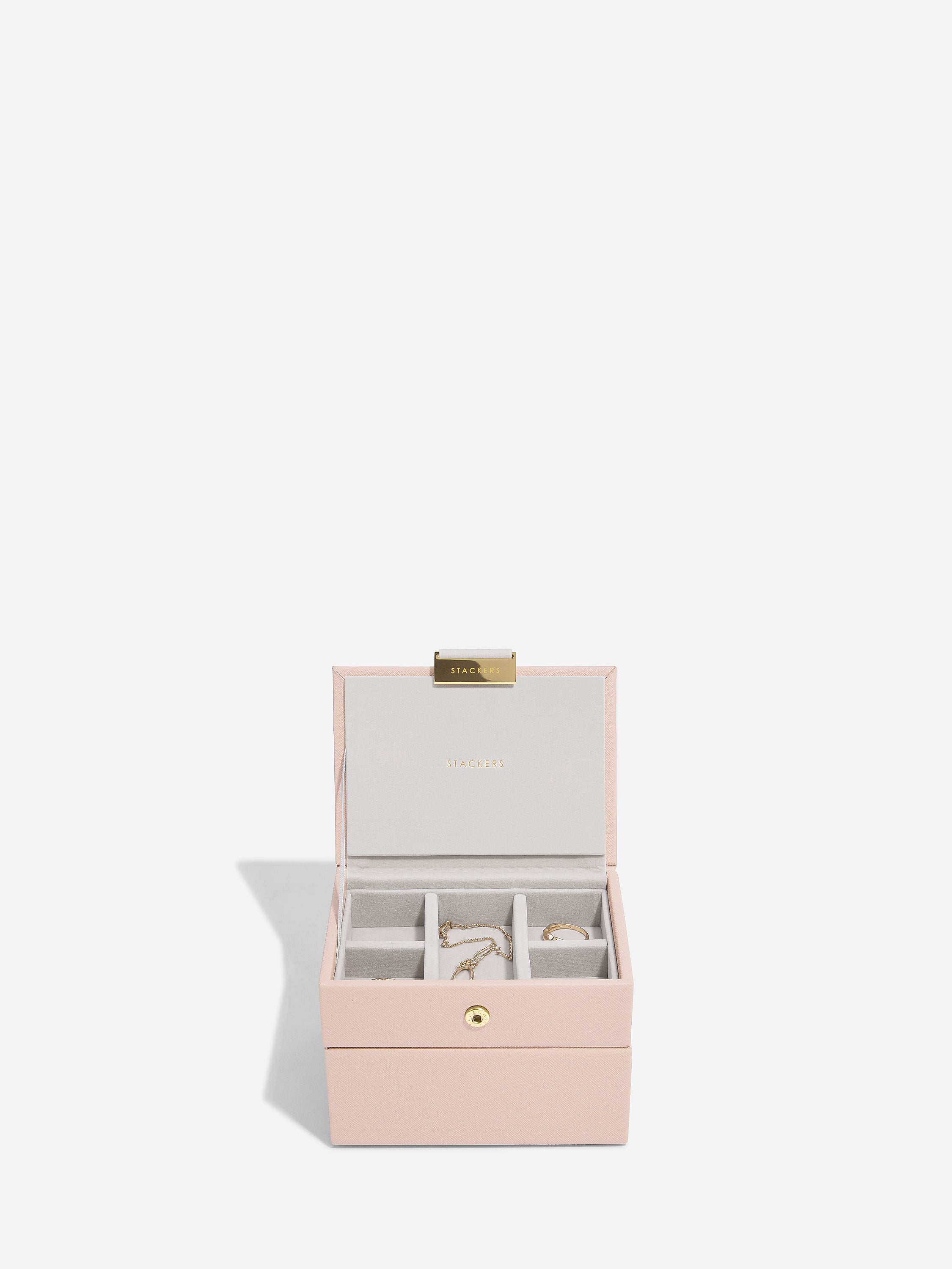 Stackers Micro Juwelendoos Set van 2 Roze