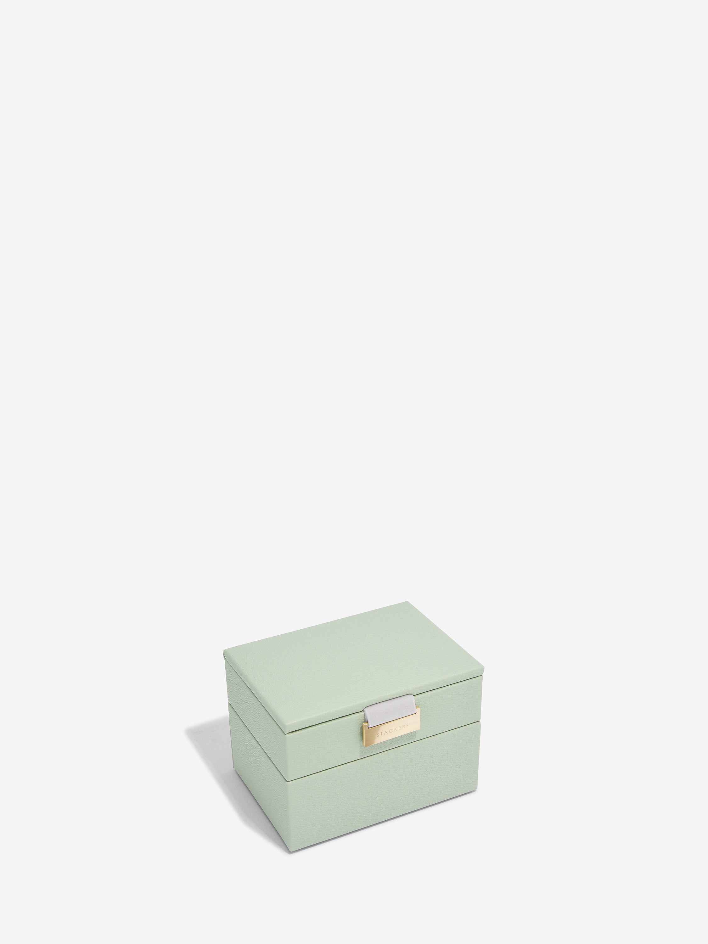 Stackers Micro Juwelendoos Set van 2 Saliegroen