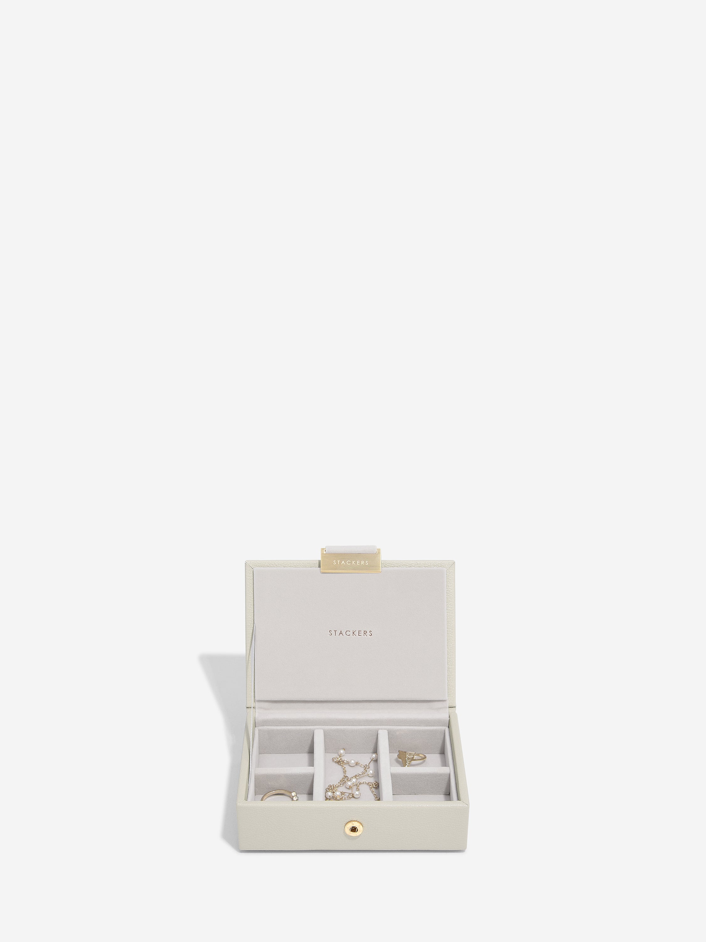 Stackers Micro Juwelendoos Set van 2 Havermout