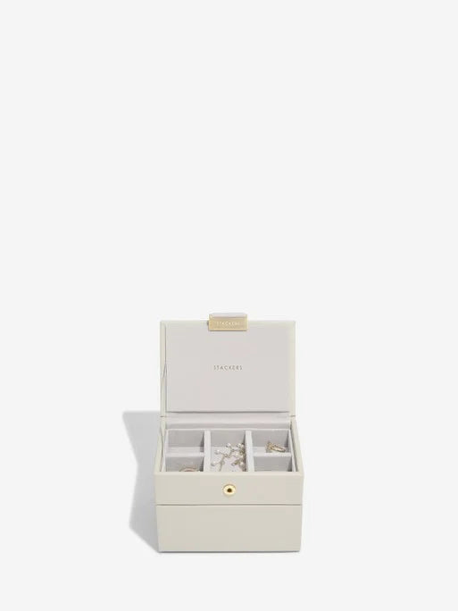 Stackers Micro Juwelendoos Set van 2 Havermout