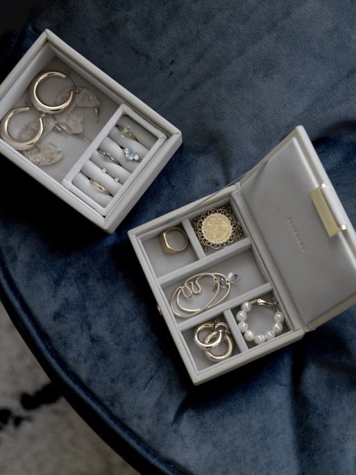 Stackers Micro Juwelendoos Set van 2 Havermout