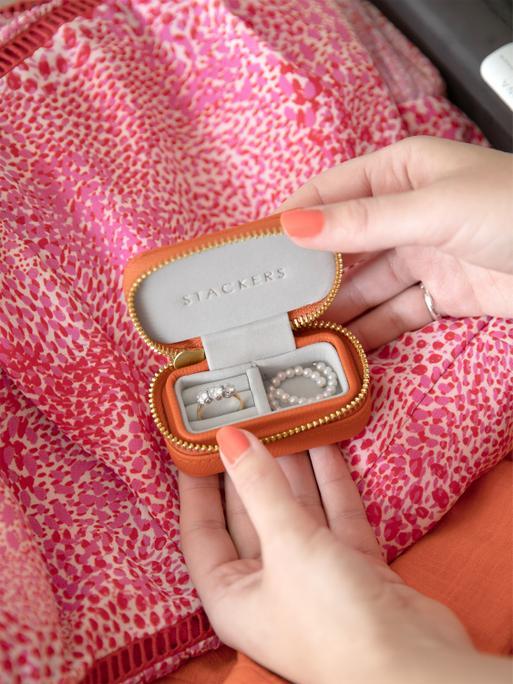 Stackers Petite Juwelendoosje Oranje