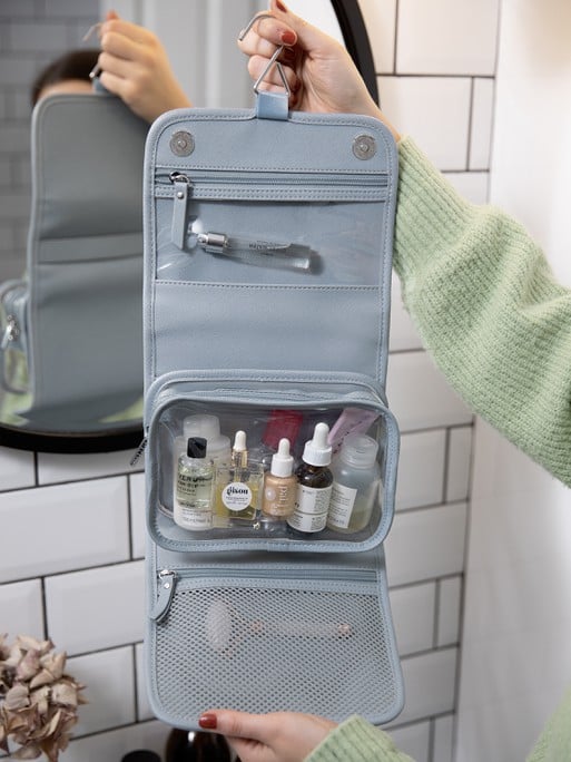 Stackers kleine hangende Toilettas Blauw