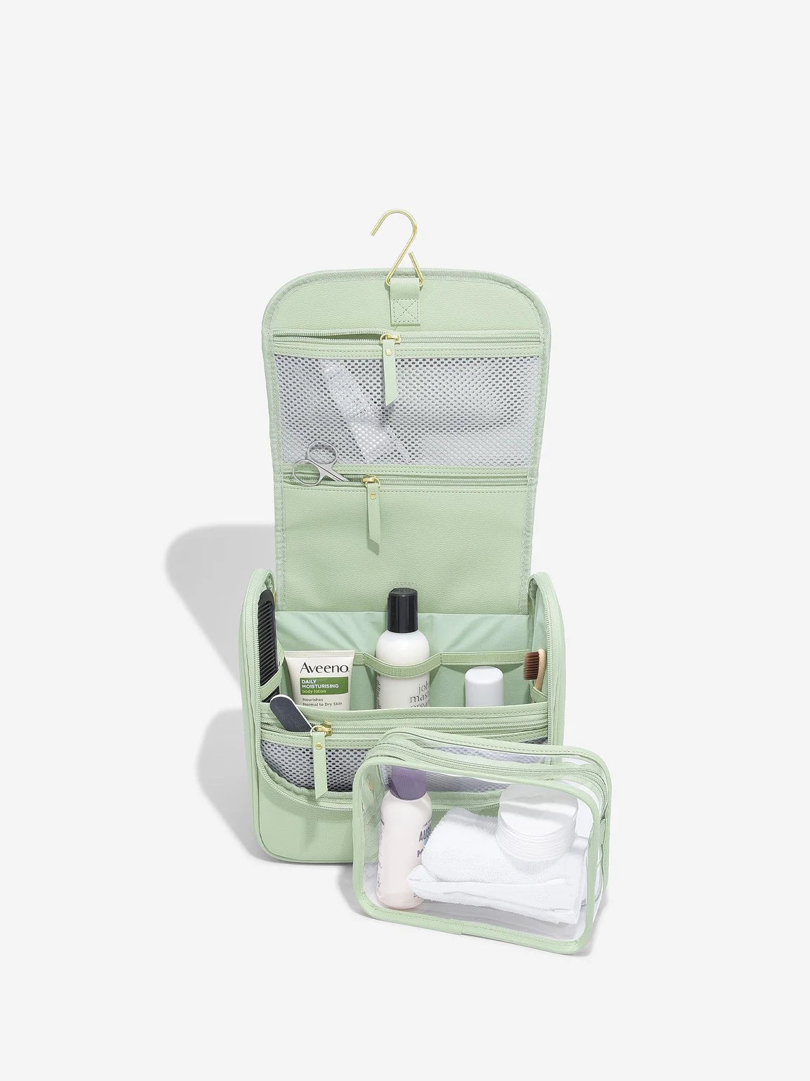 Stackers hangende Toilettas Saliegroen
