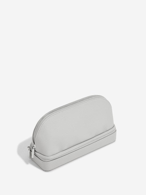 Stackers Cosmetics &amp; Jewelry Bag Grey