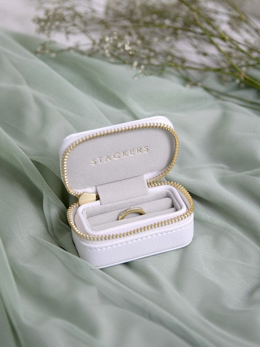 Stackers Petite Ringdoosje Wit