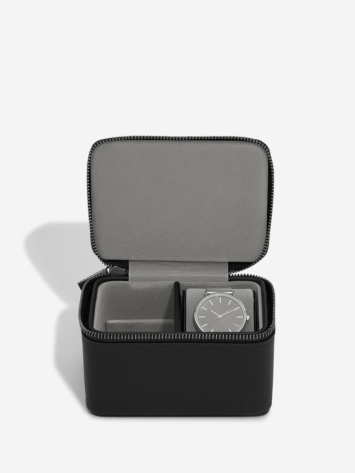 Stackers Watch & Cufflinks Box Black