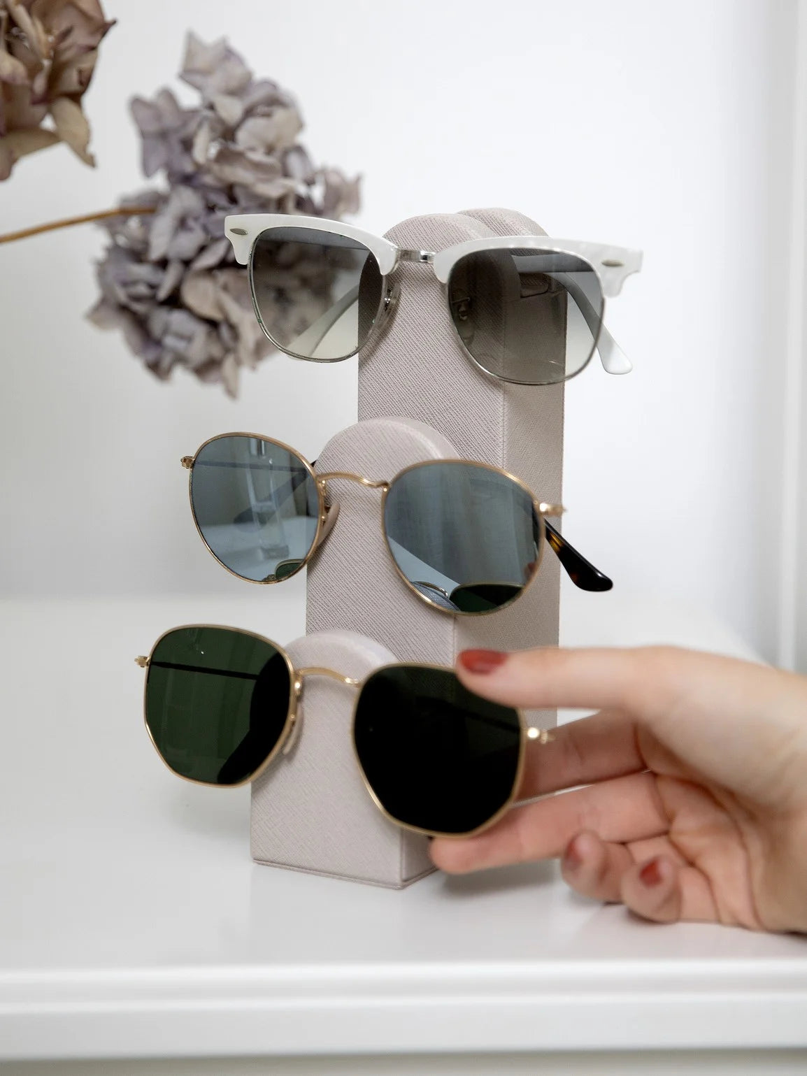Stackers Glasses Holder Taupe