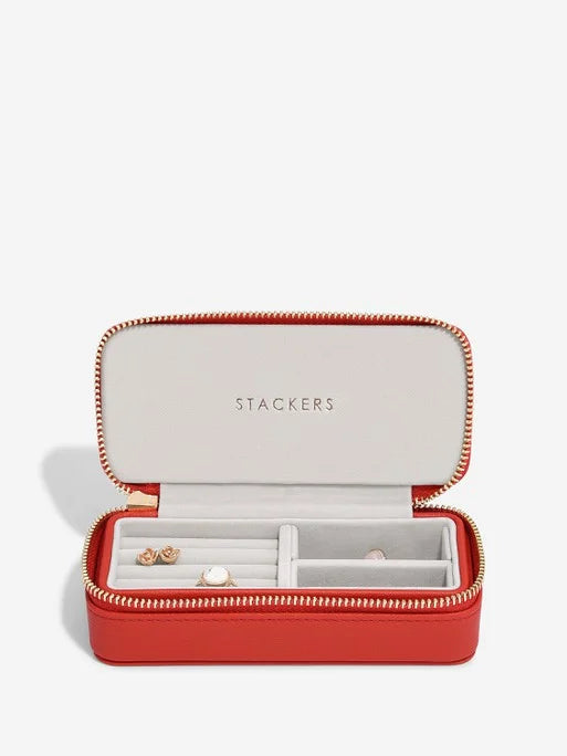 Stackers Medium Travel box Rood