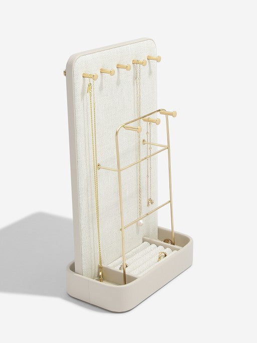 Stackers All-In-One Jewelry Stand Oatmeal &amp; Linen
