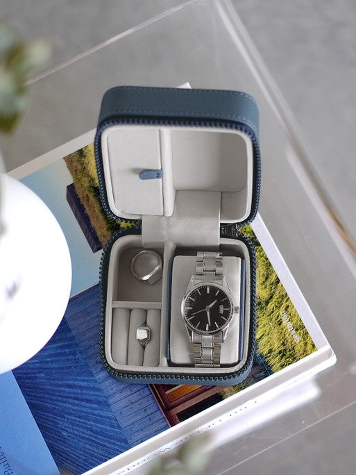 Stackers Watch &amp; Jewelry Box Blue