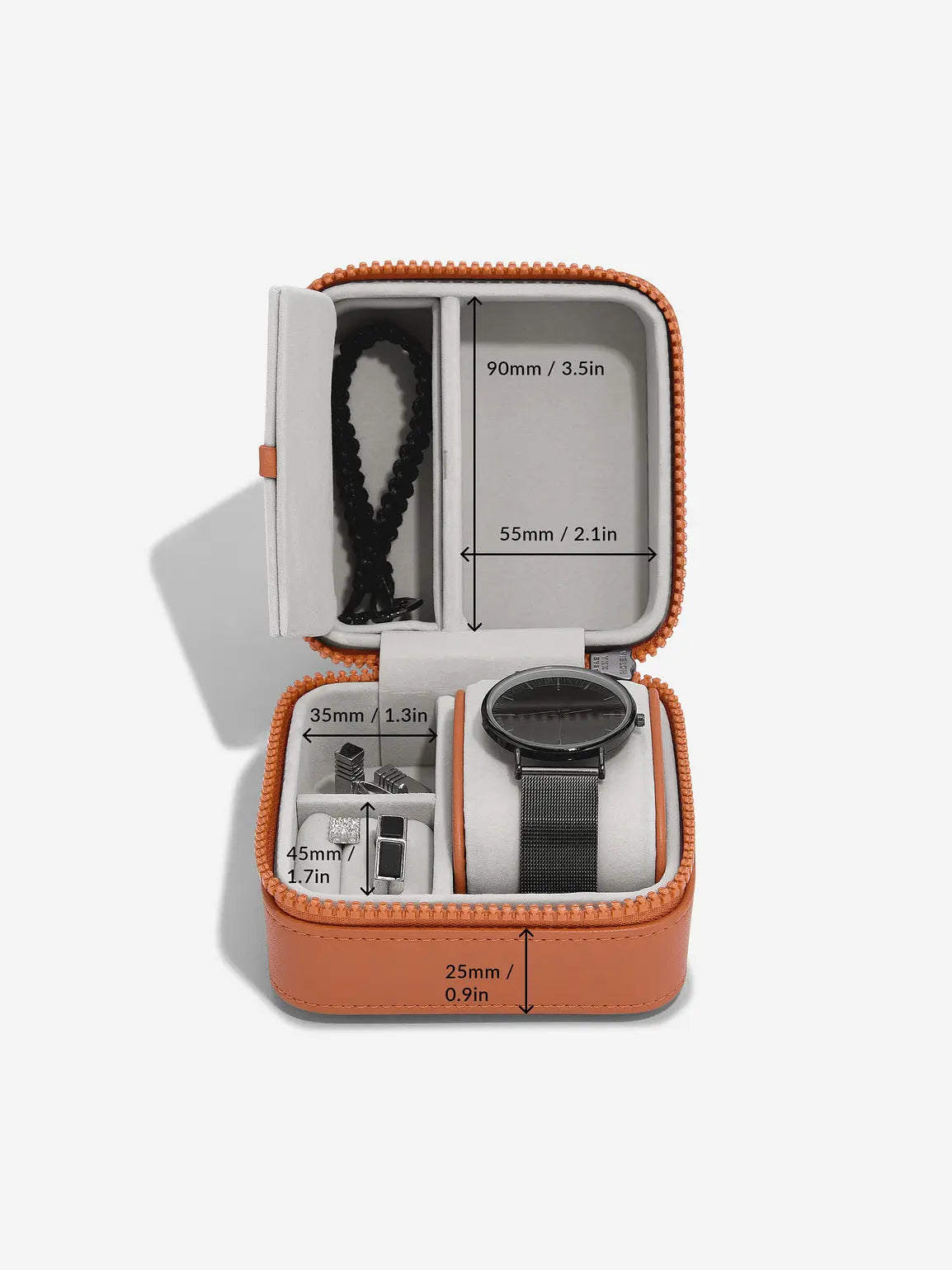 Stackers Watch &amp; Jewelry Box Orange