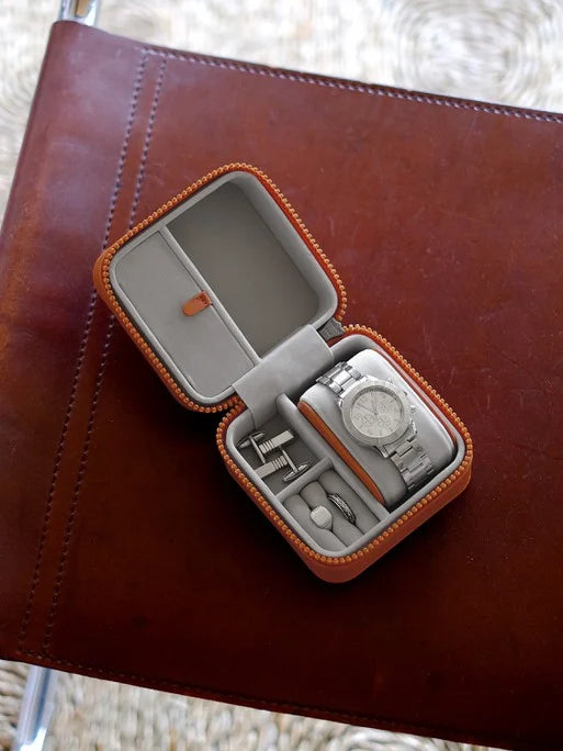 Stackers Watch &amp; Jewelry Box Orange