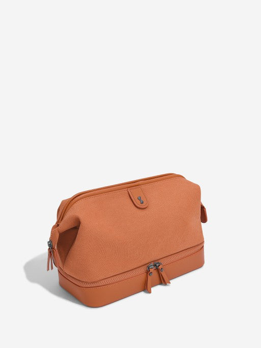 Stackers Toiletry Bag Orange Canvas