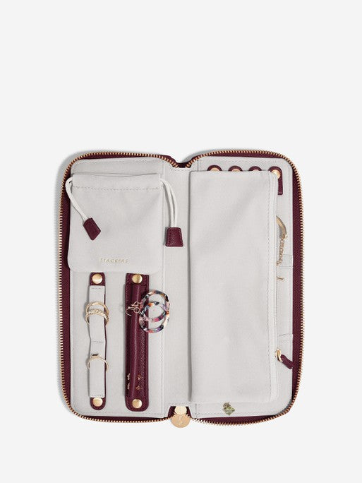 Stackers Jewellery Roll Bordeaux
