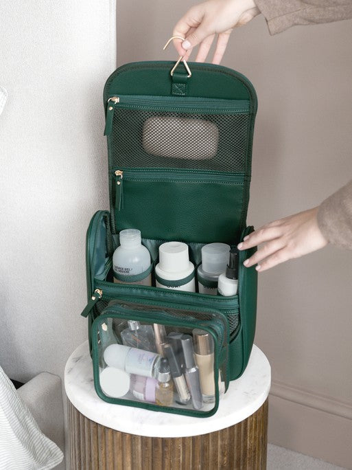 Stackers hangende Toilettas Bosgroen