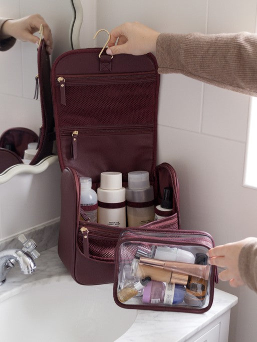Stackers hangende Toilettas Bordeaux