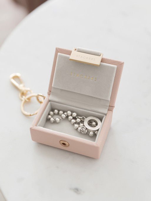 Stackers Jewelry Box Keyring Pink