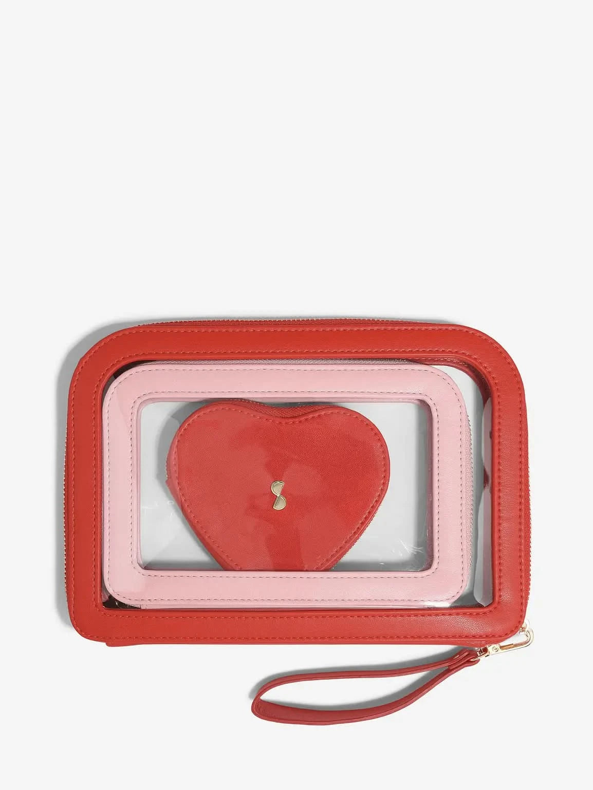 Stackers Heart-Shaped Travel Bag Set