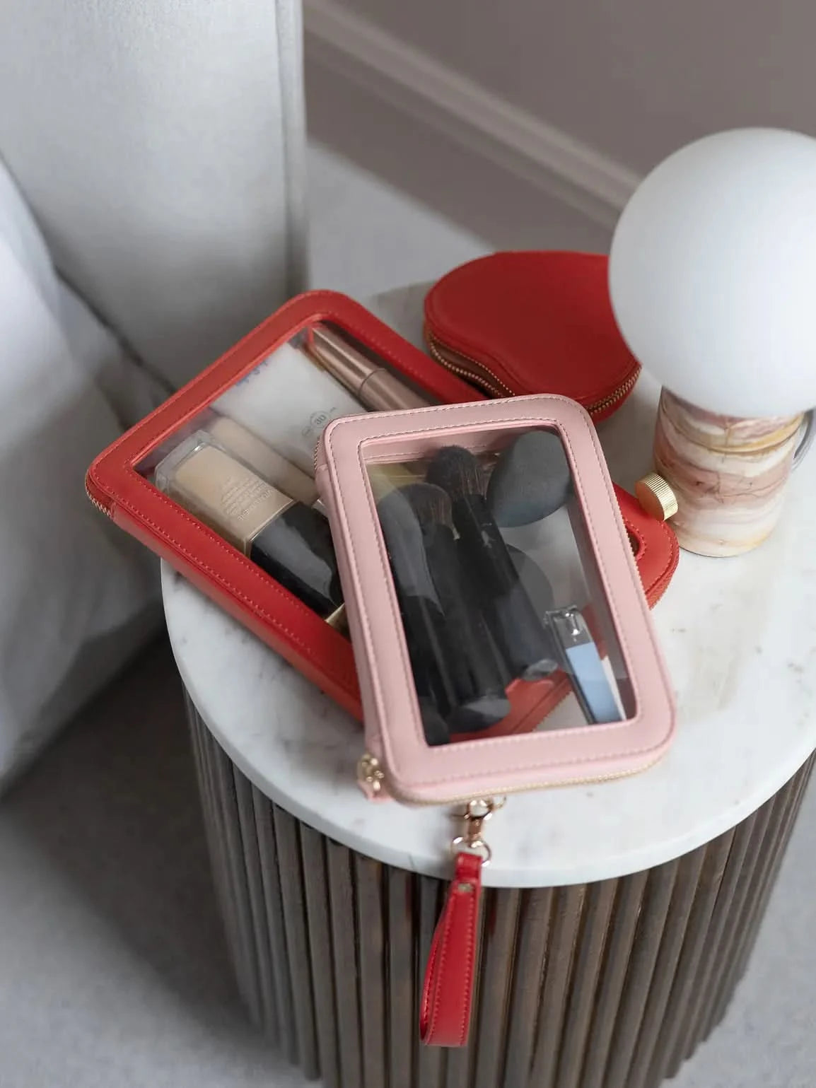 Stackers Heart-Shaped Travel Bag Set