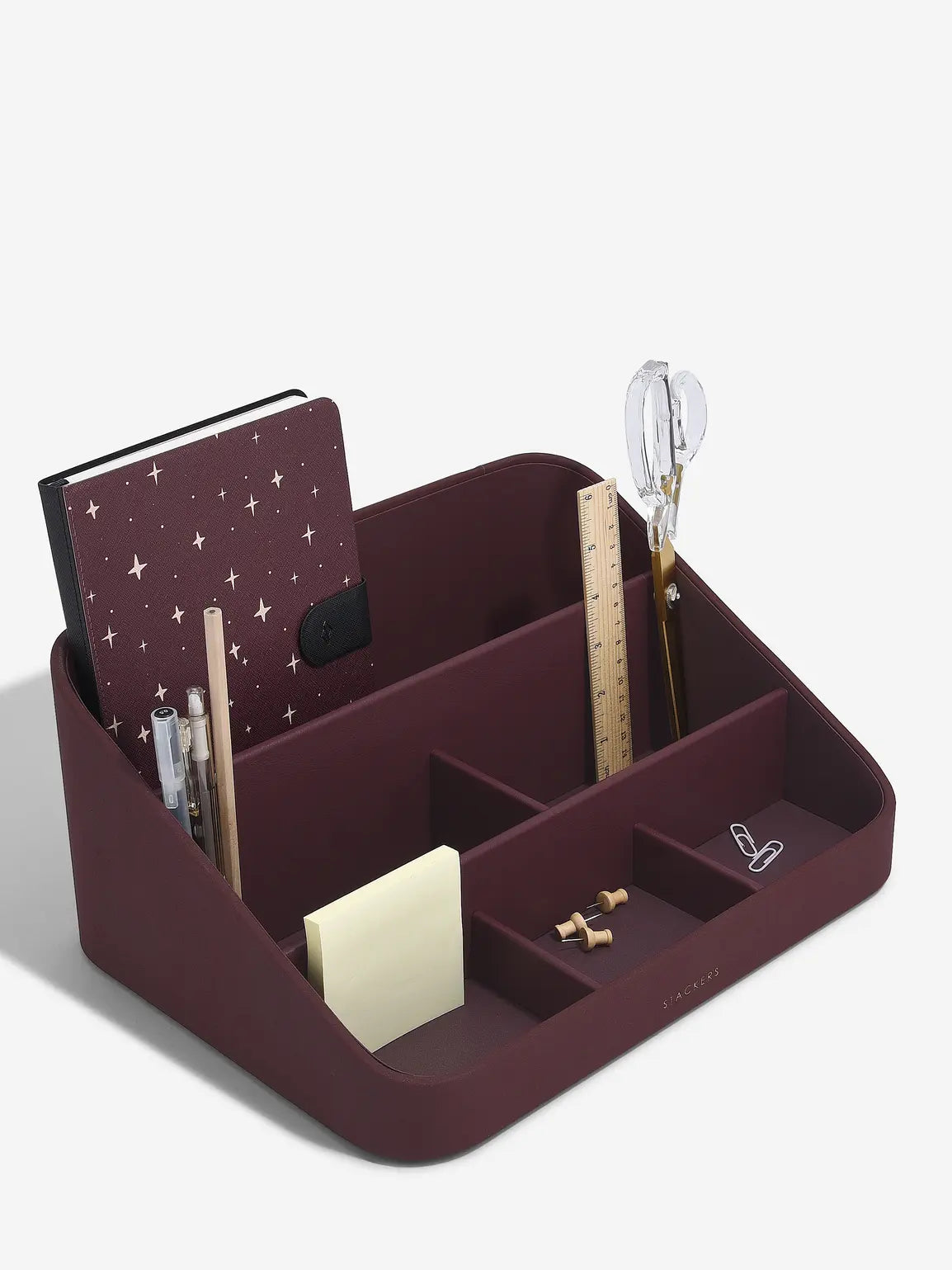 Stackers Bureau Organizer Granaatrood