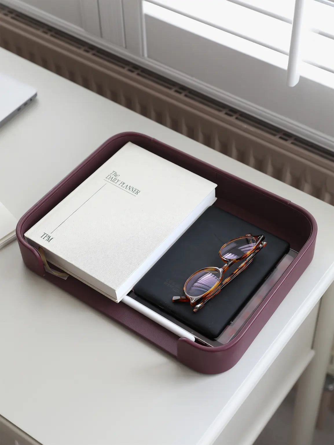 Stackers Bureau Organiser Set Granaatrood