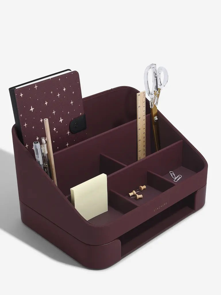 Stackers Bureau Organiser Set Granaatrood