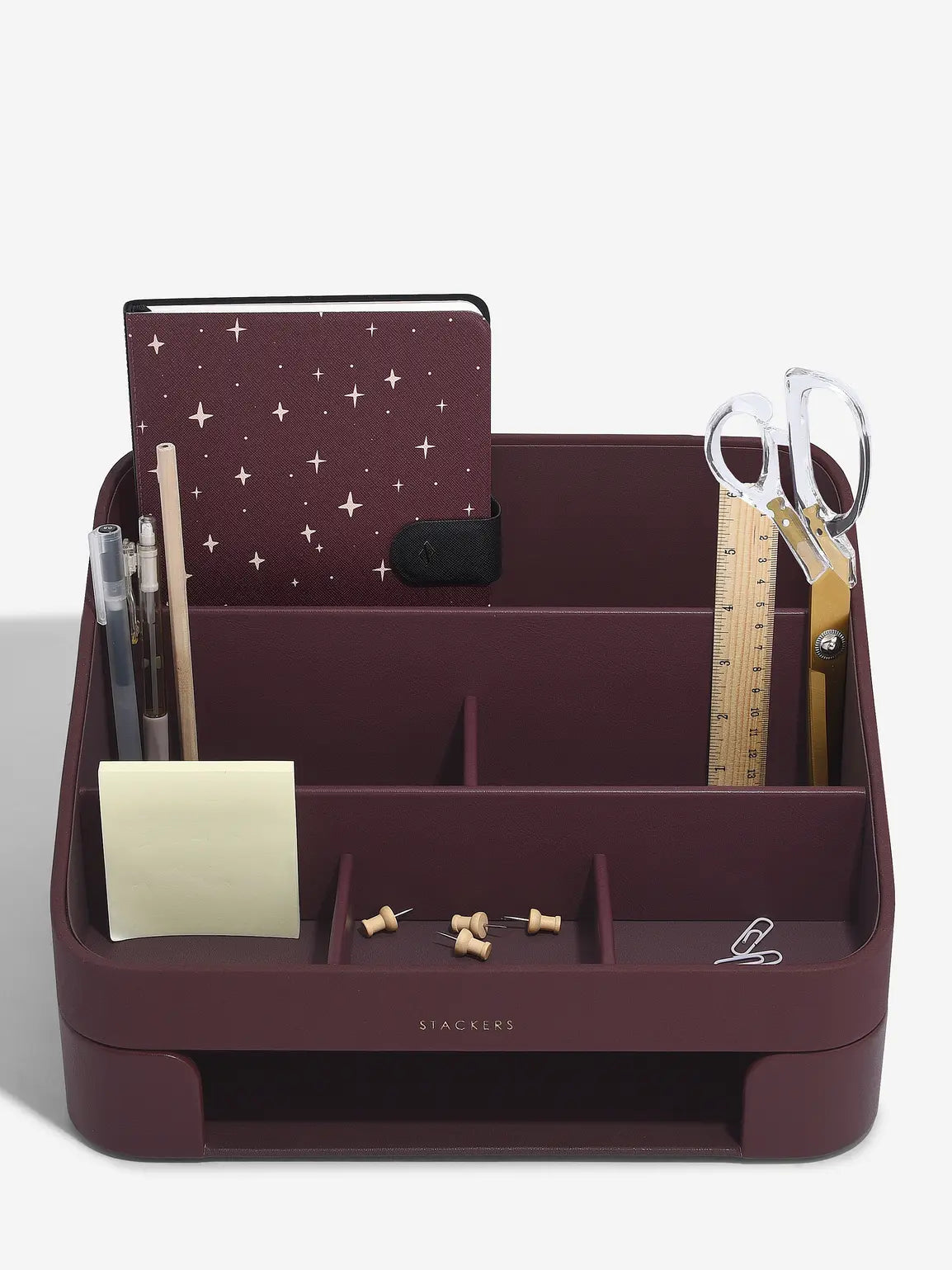 Stackers Bureau Organiser Set Granaatrood