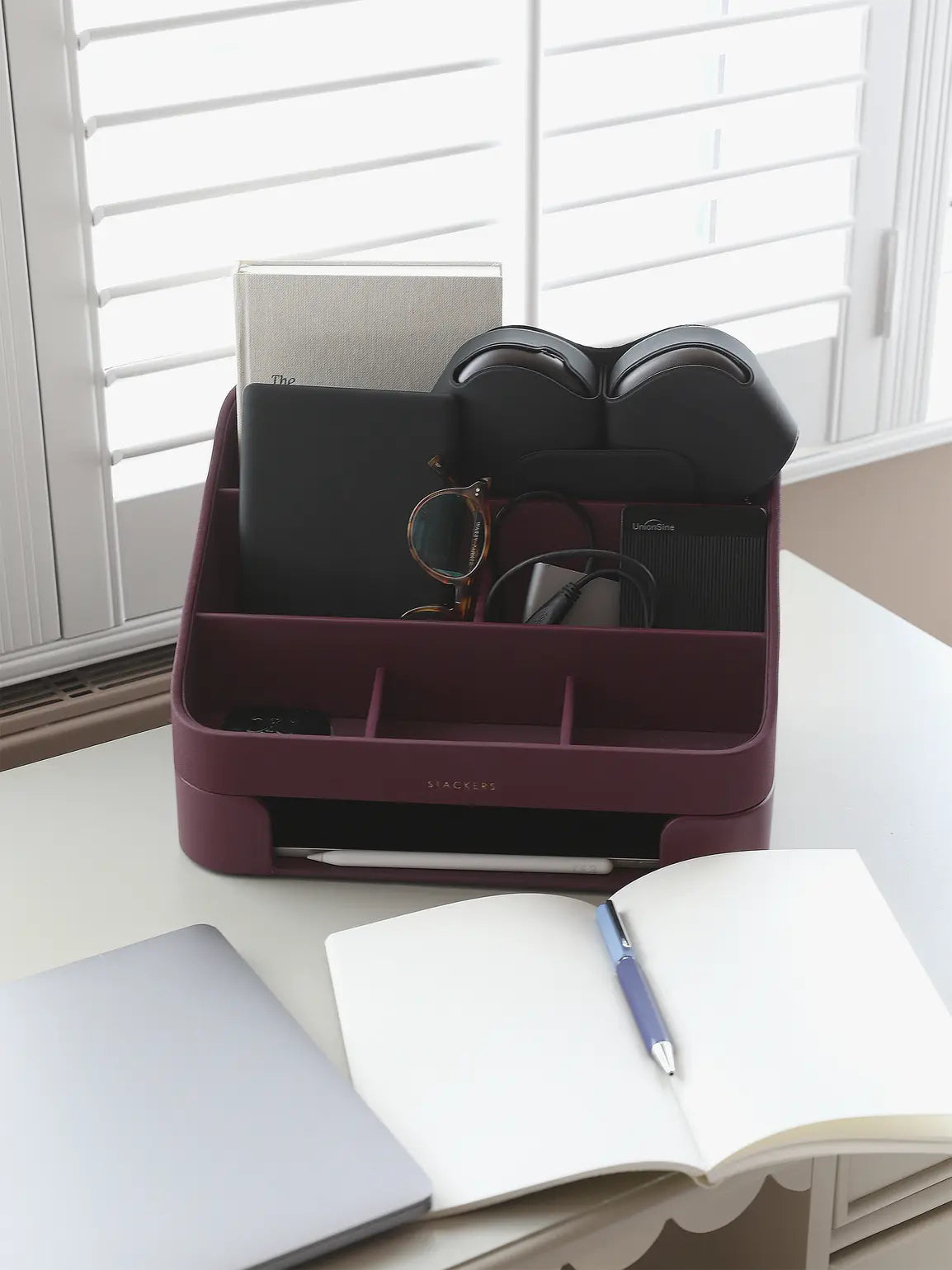 Stackers Bureau Organiser Set Granaatrood