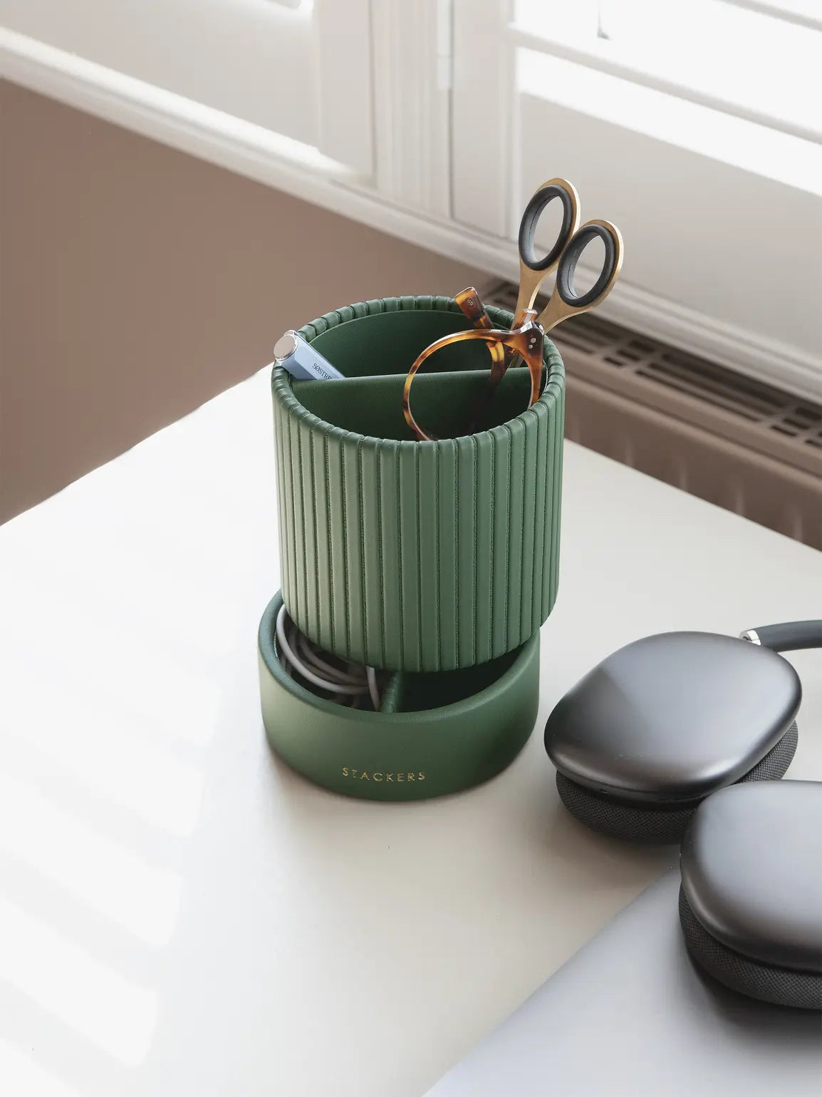 Stackers Pennenhouder Smaragdgroen