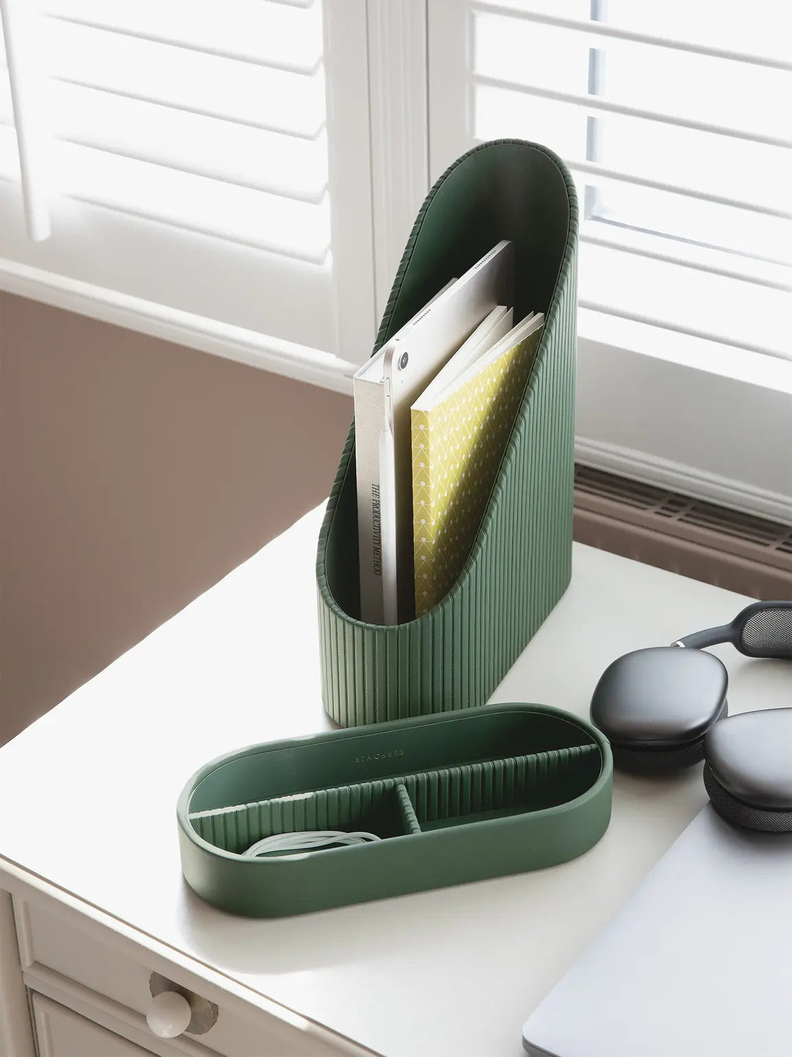 Stackers Magazinehouder Smaragdgroen