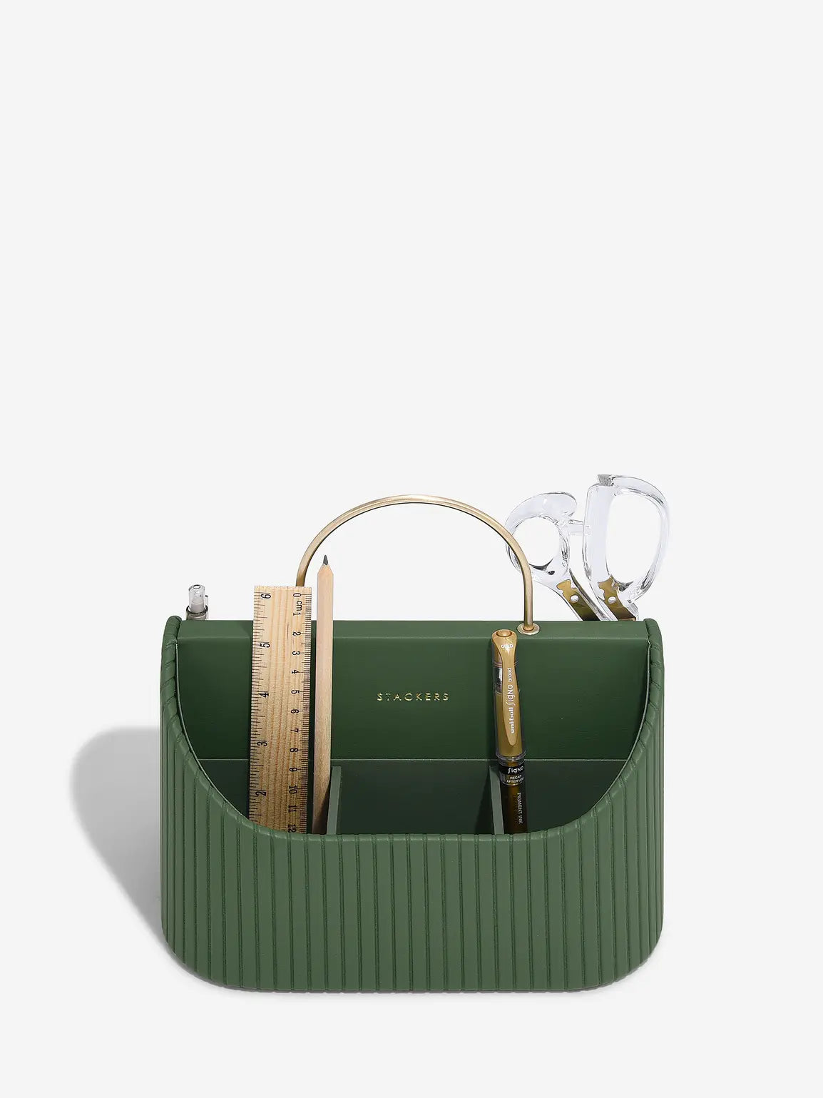 Stackers Bureau Organizer Smaragdgroen