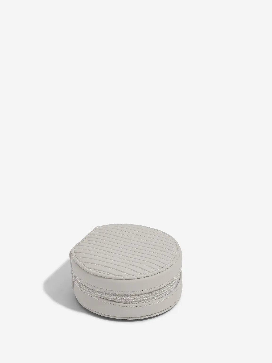 Stackers Ronde Travel Jewellery Box Kalksteen