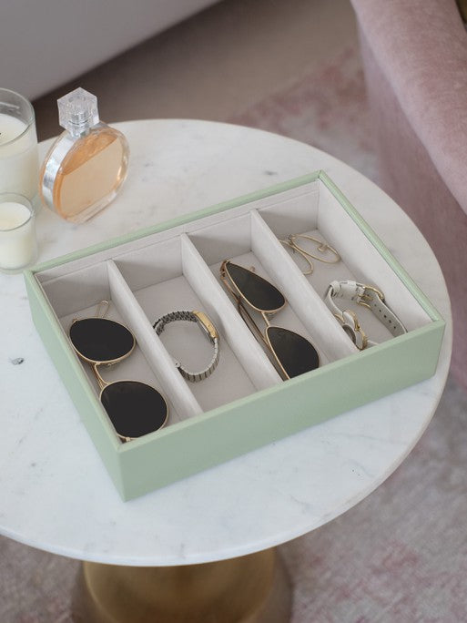 Stackers Glasses &amp; Accessories Layer for Classic Jewelry Box Sage Green