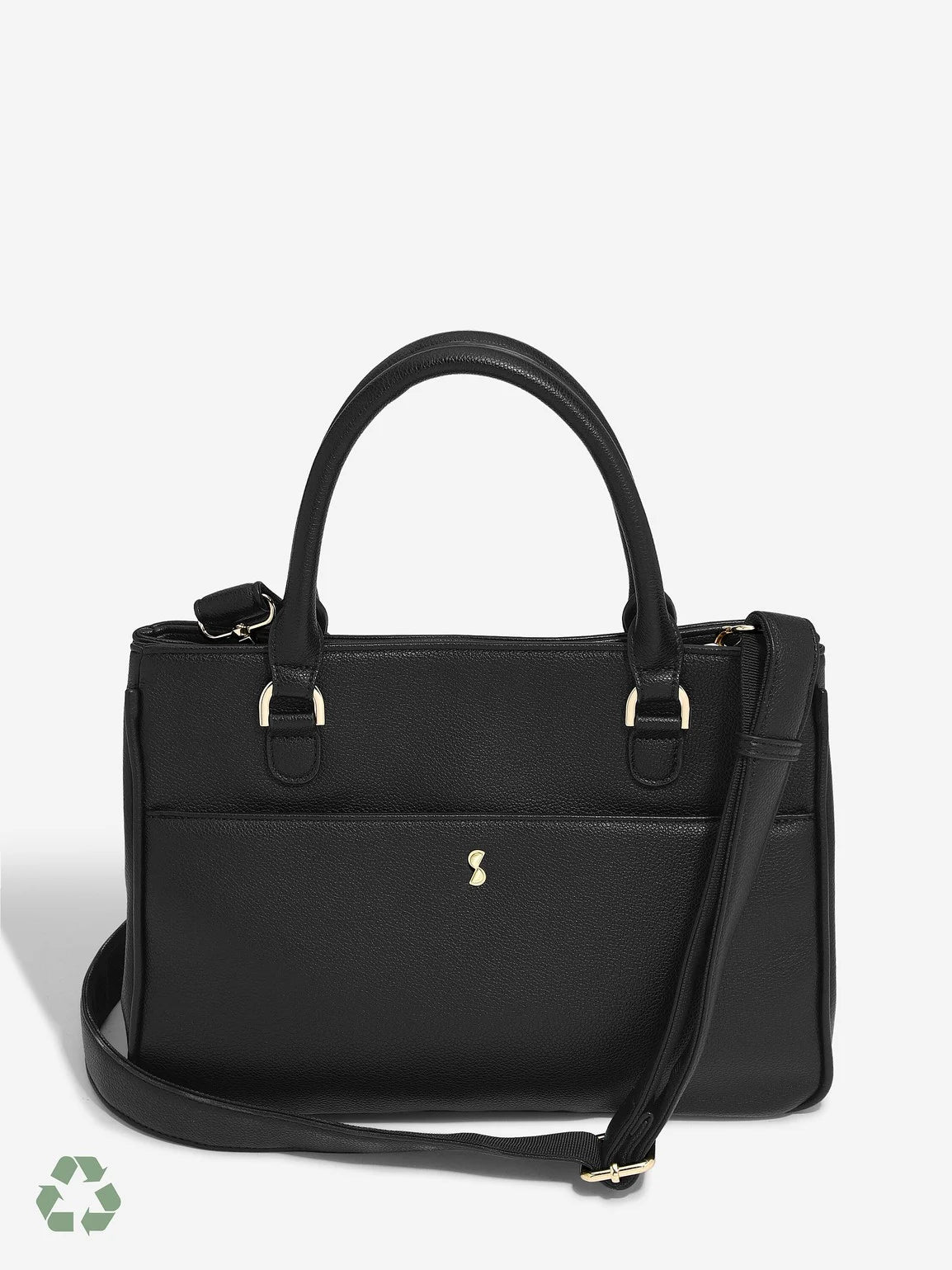 Stackers Kleine Handtas Zwart