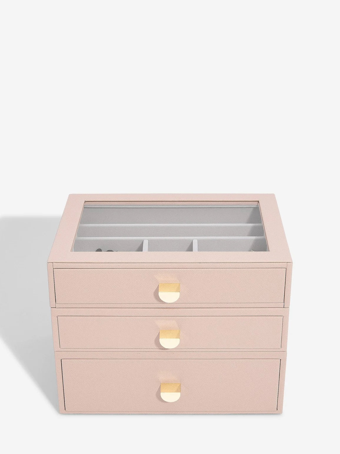 Stackers Klassieke Display Juwelendoos Set van 3 Roze