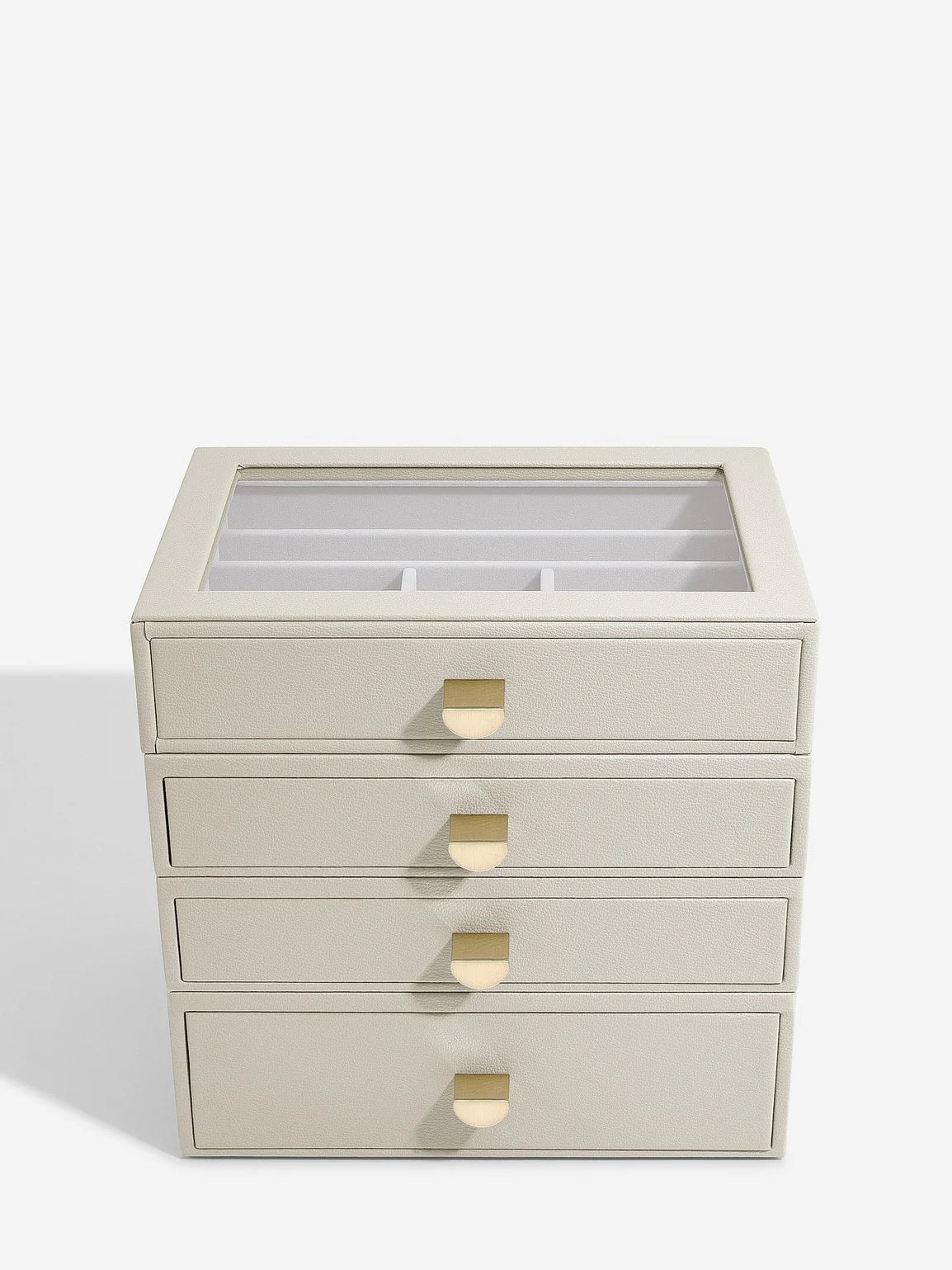 Stackers Klassieke Display Juwelendoos Set van 4 Havermout