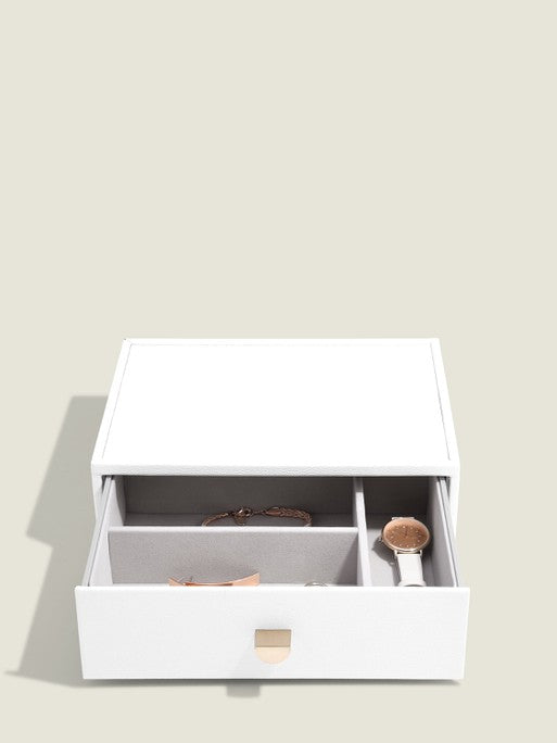 Stackers Classic Display Jewellery Box Set of 4 White