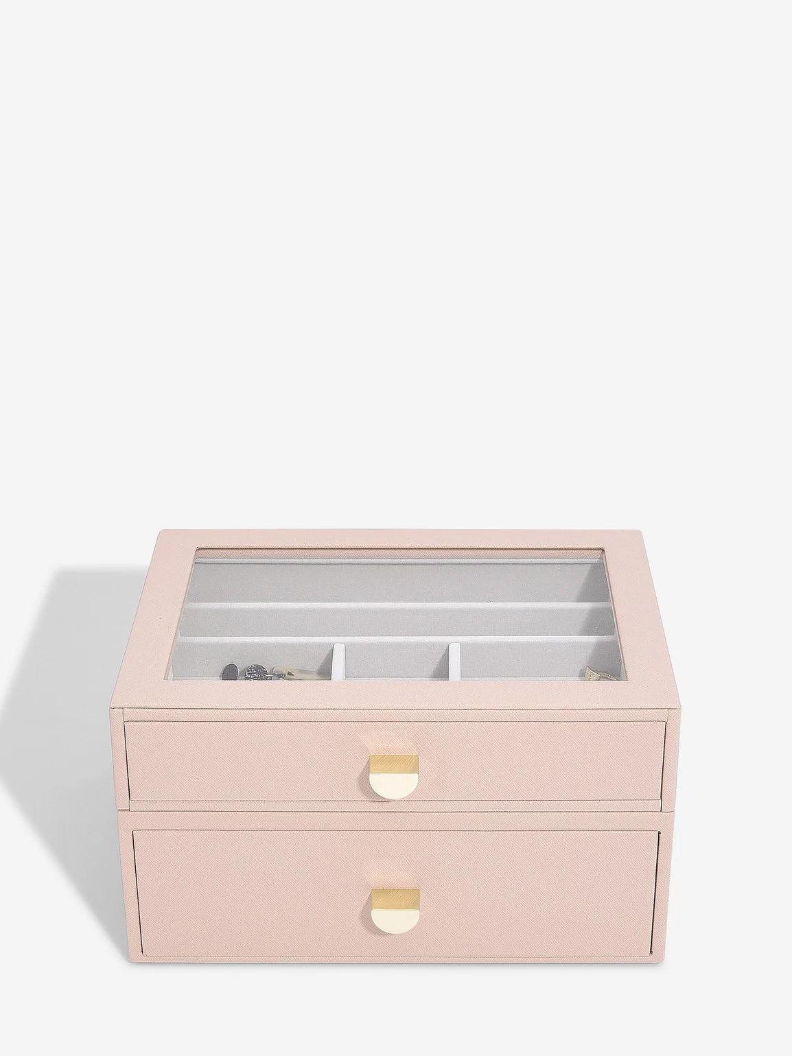 Stackers Classic Display Jewellery Box Set of 2 Pink