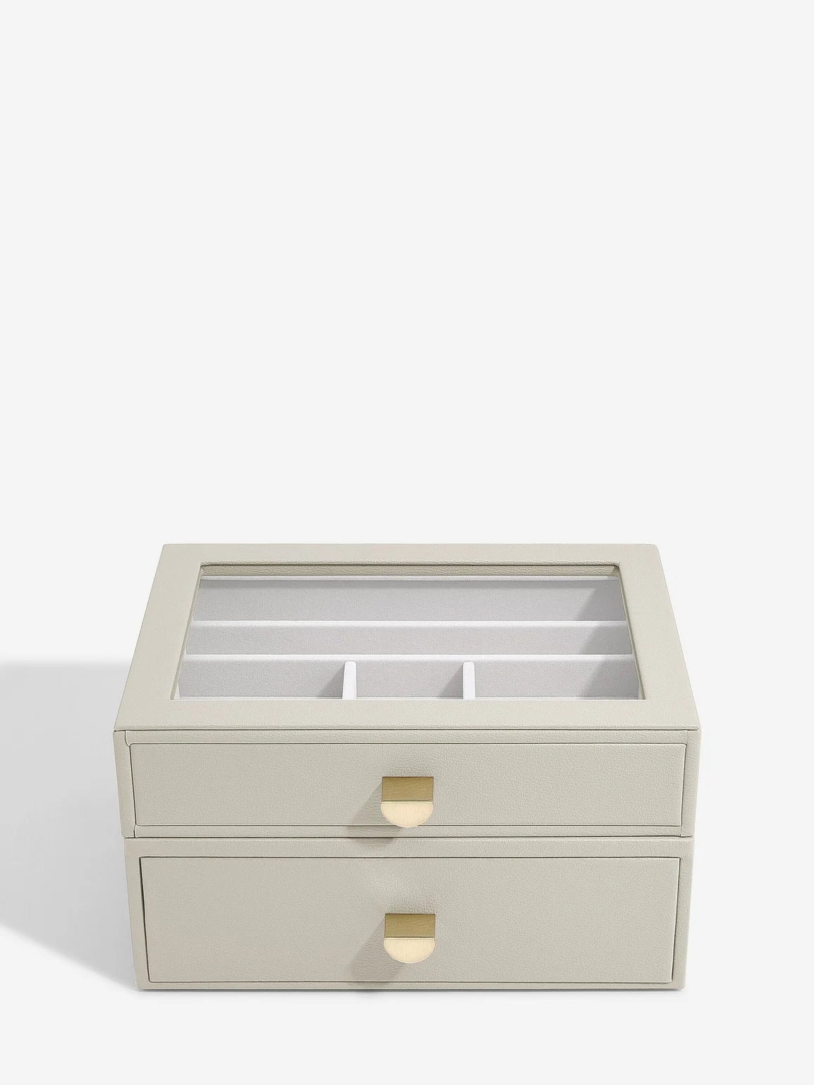 Stackers Klassieke Display Juwelendoos Set van 2 Havermout