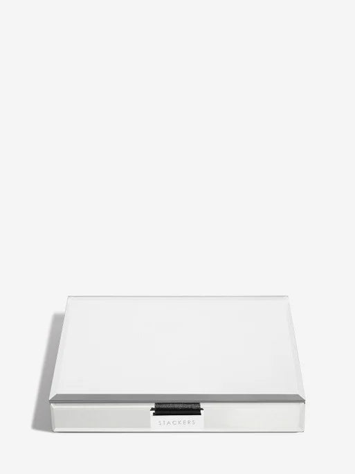 Stackers Glass Lid for Classic Glass Jewelry Box Black