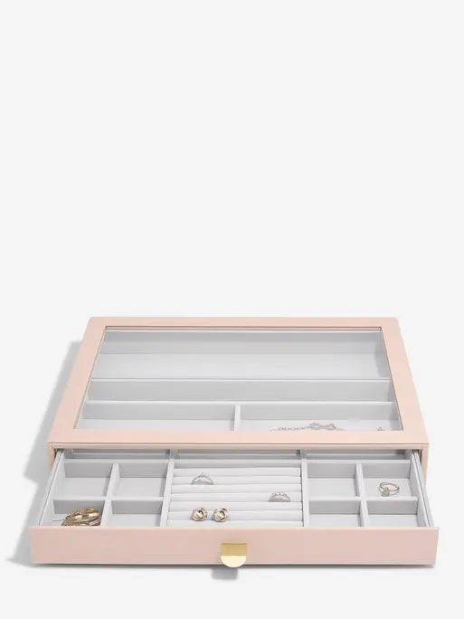 Stackers XL Rings &amp; Bracelets Drawer Display Pink