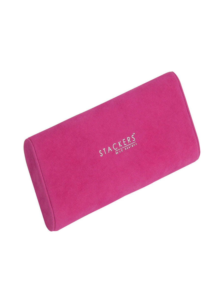 Stackers Horloge Pad Zwart & Roze