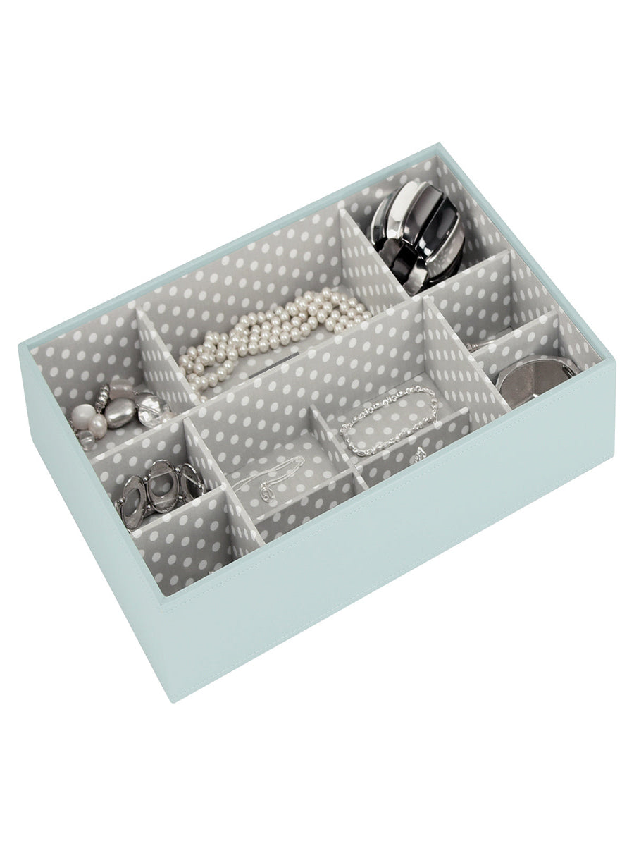 Stackers XL Horloge- & Accesoirelaag Lichtblauw/groen