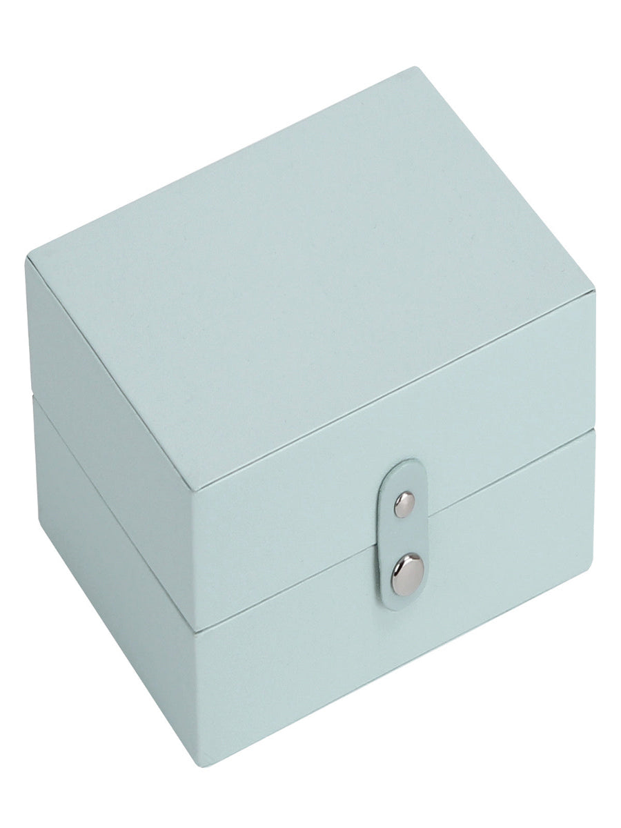 Stackers Mini Travel Box Lichtblauw/groen