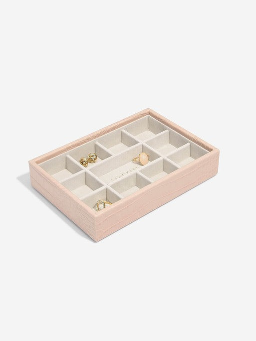 Stackers Mini Sieradenlaag Roze Croco