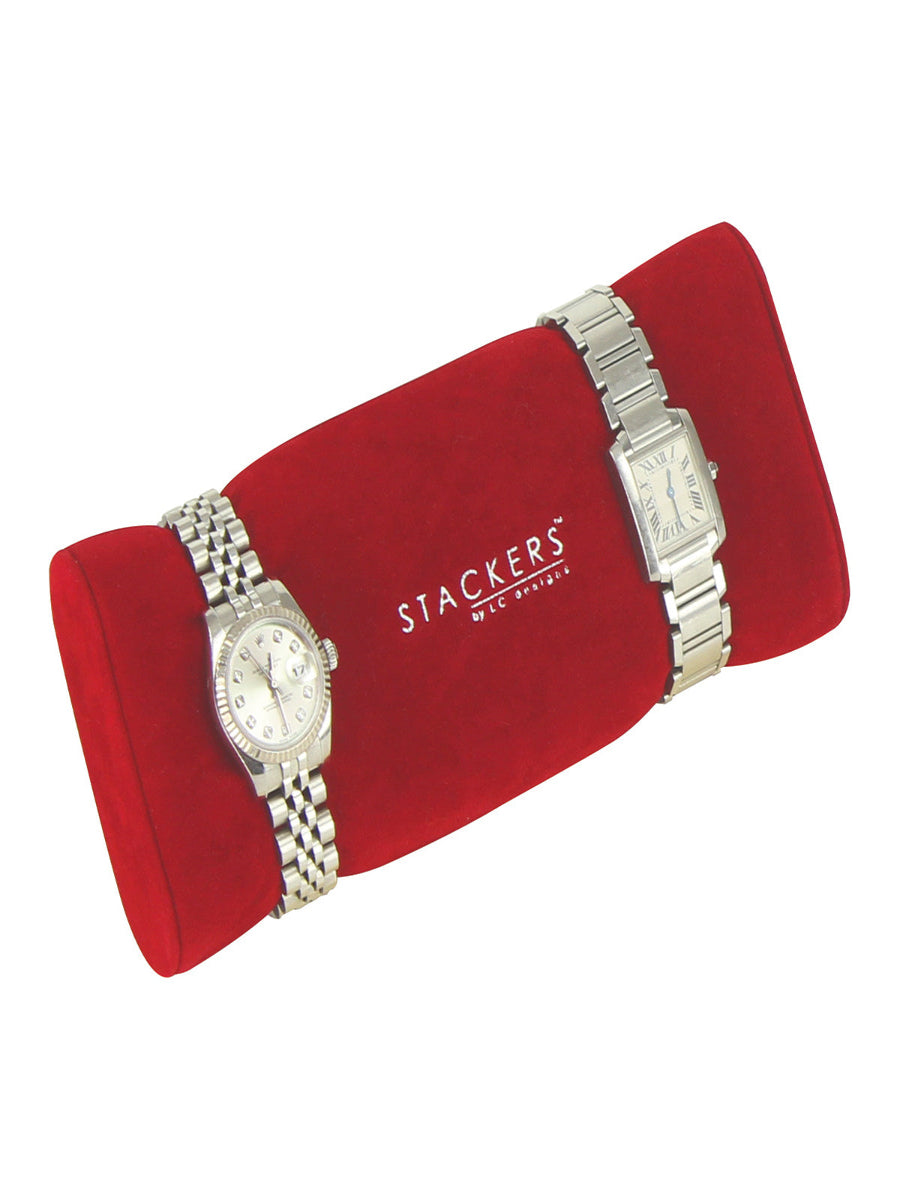 Stackers Horloge Pad Rood