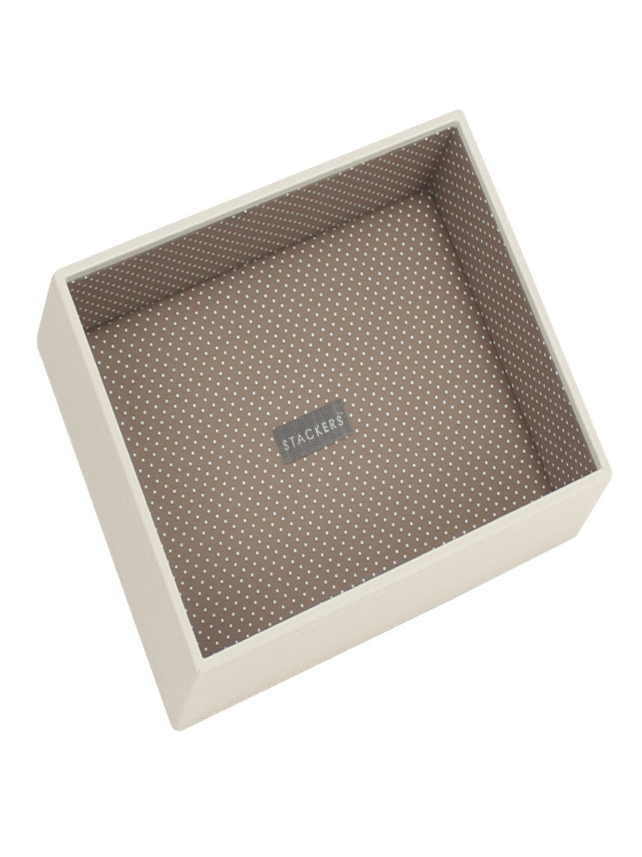 Stackers Horloge & Accessoirelaag voor Klassieke Juwelendoos Mokka